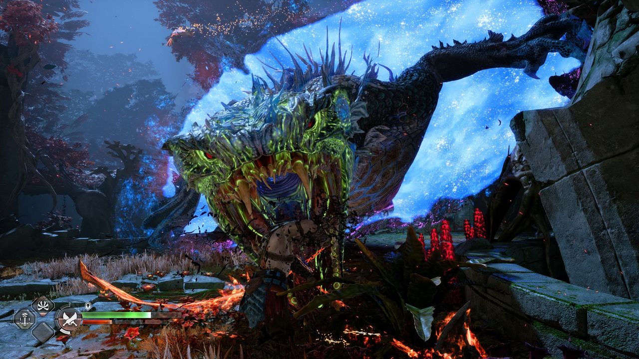 God of War: Ragnarok - walka z bossem