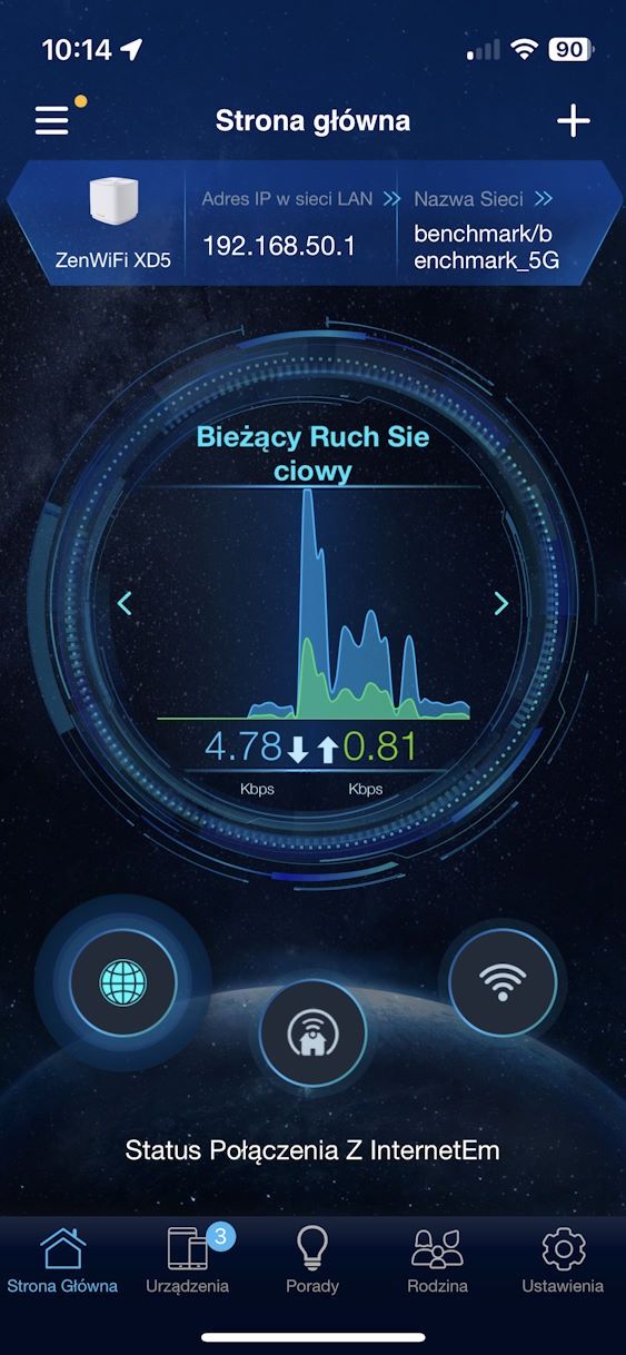 ASUS ZenWiFi XD5 - aplikacja mobilna 2