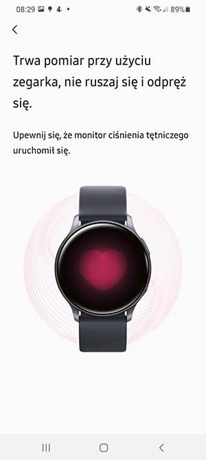 włącz pomiar ciśnienia na zegarku