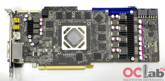 Sapphire Radeon HD 7970 Toxic karta graficzna graphics card laminat PCB zdjęcie photo