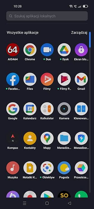 aplikacje realme UI 2.0