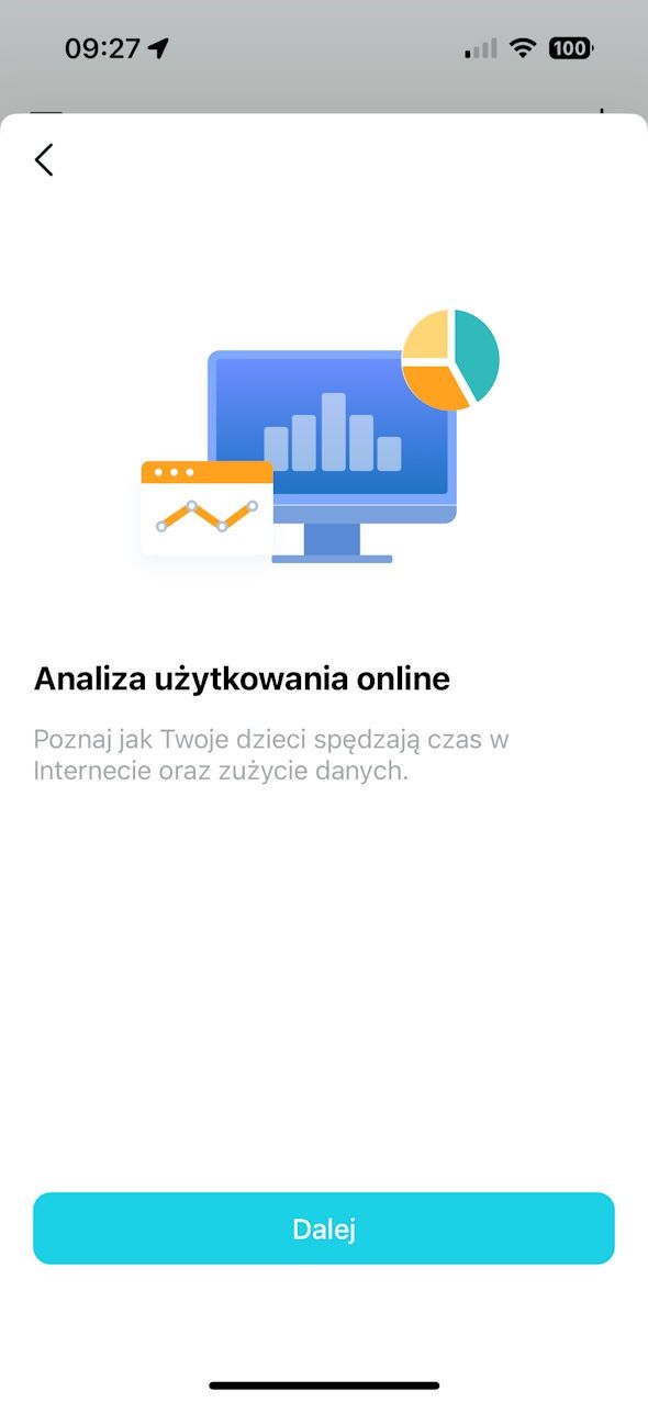 TP-Link Archer BE230 - aplikacja Tether - ustawienai kontroli rodzicielskiej 3