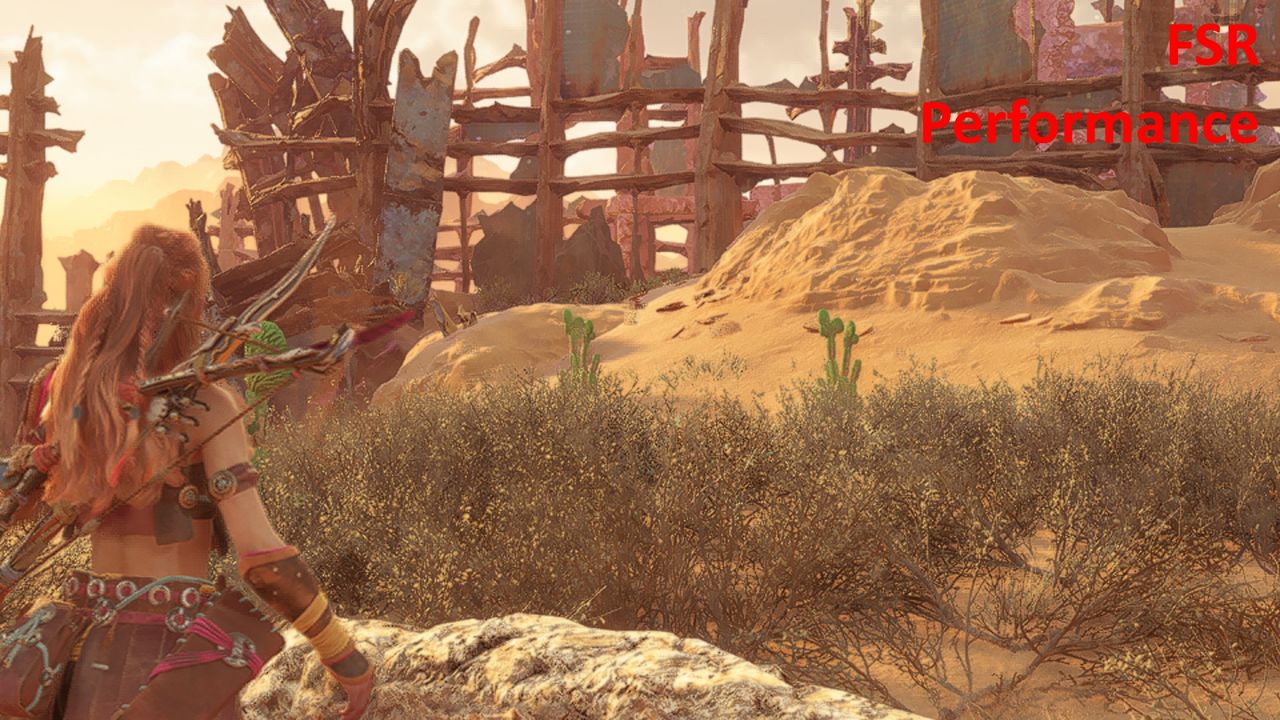 Horizon: Forbidden West na PC - FHD - upscaling FSR P