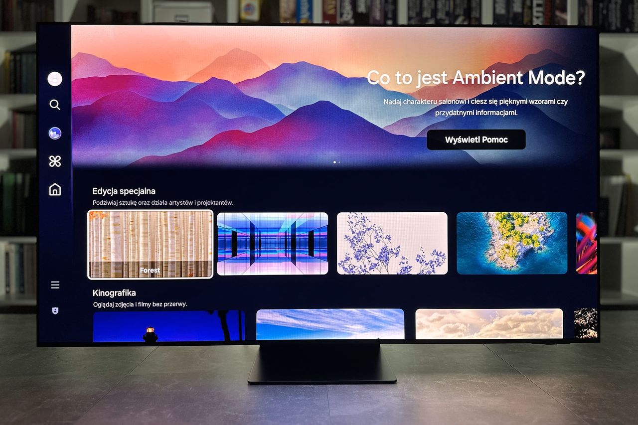 Samsung OLED S95D - Ambient Mode