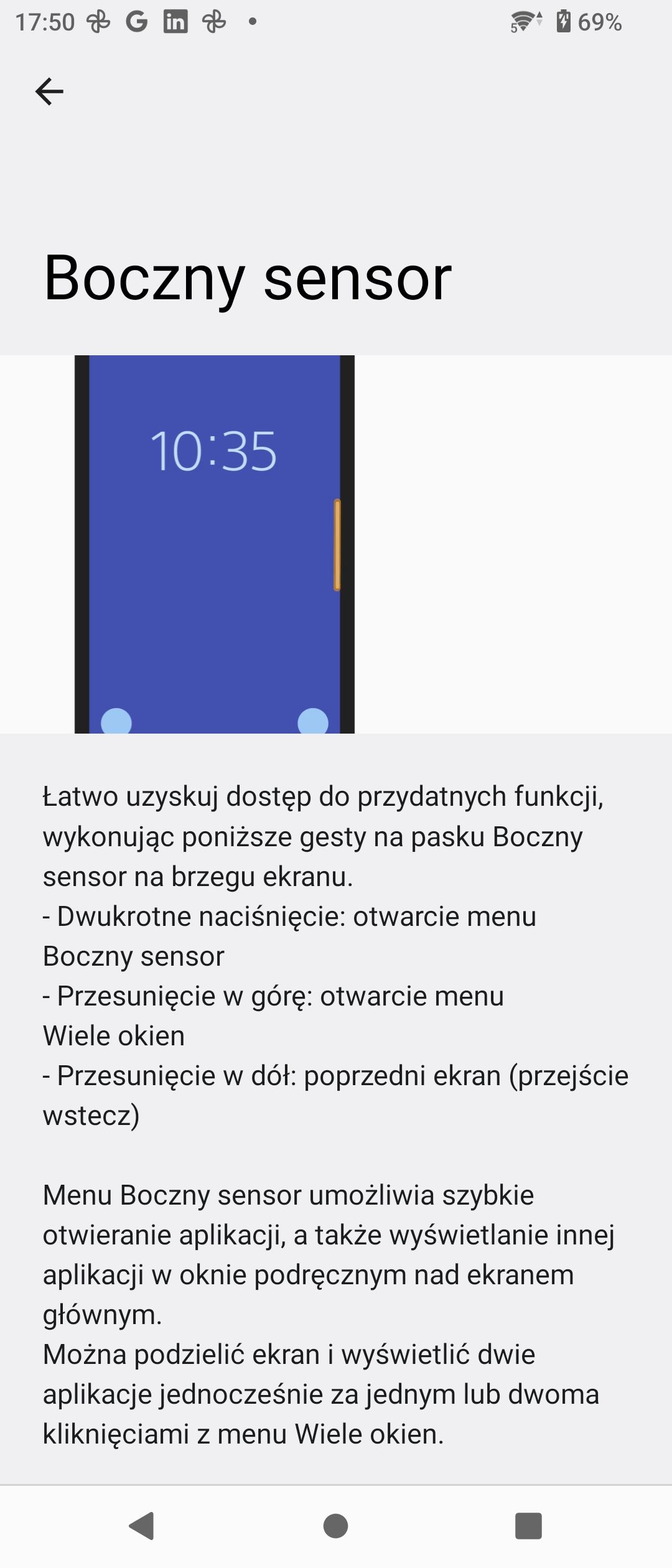 Sony Xperia 5 IV screen