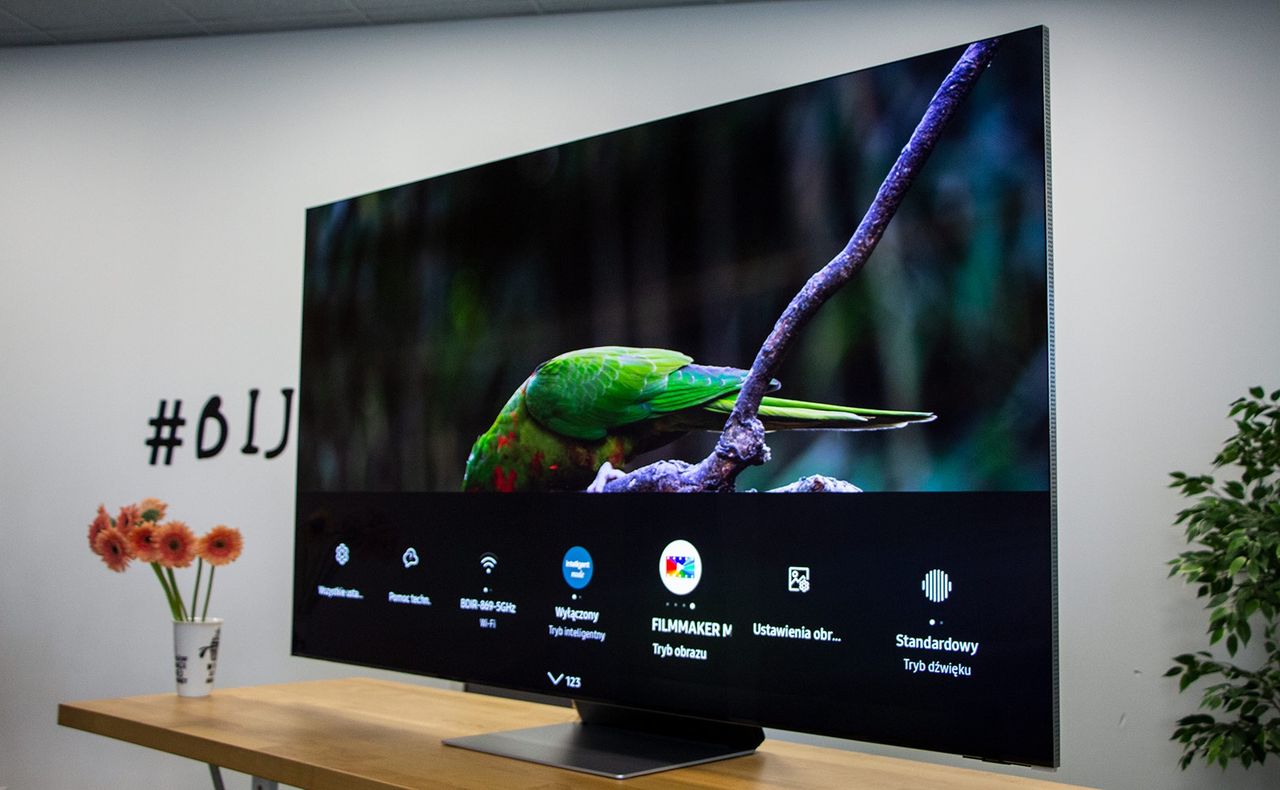 Samsung Neo QLED 8K Excellence Line QN900B - menu kontekstowe