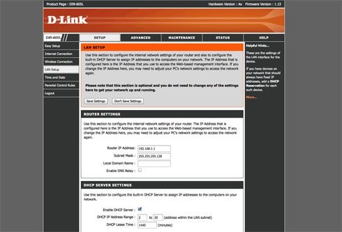 D-Link DIR-605L - konfiguracja