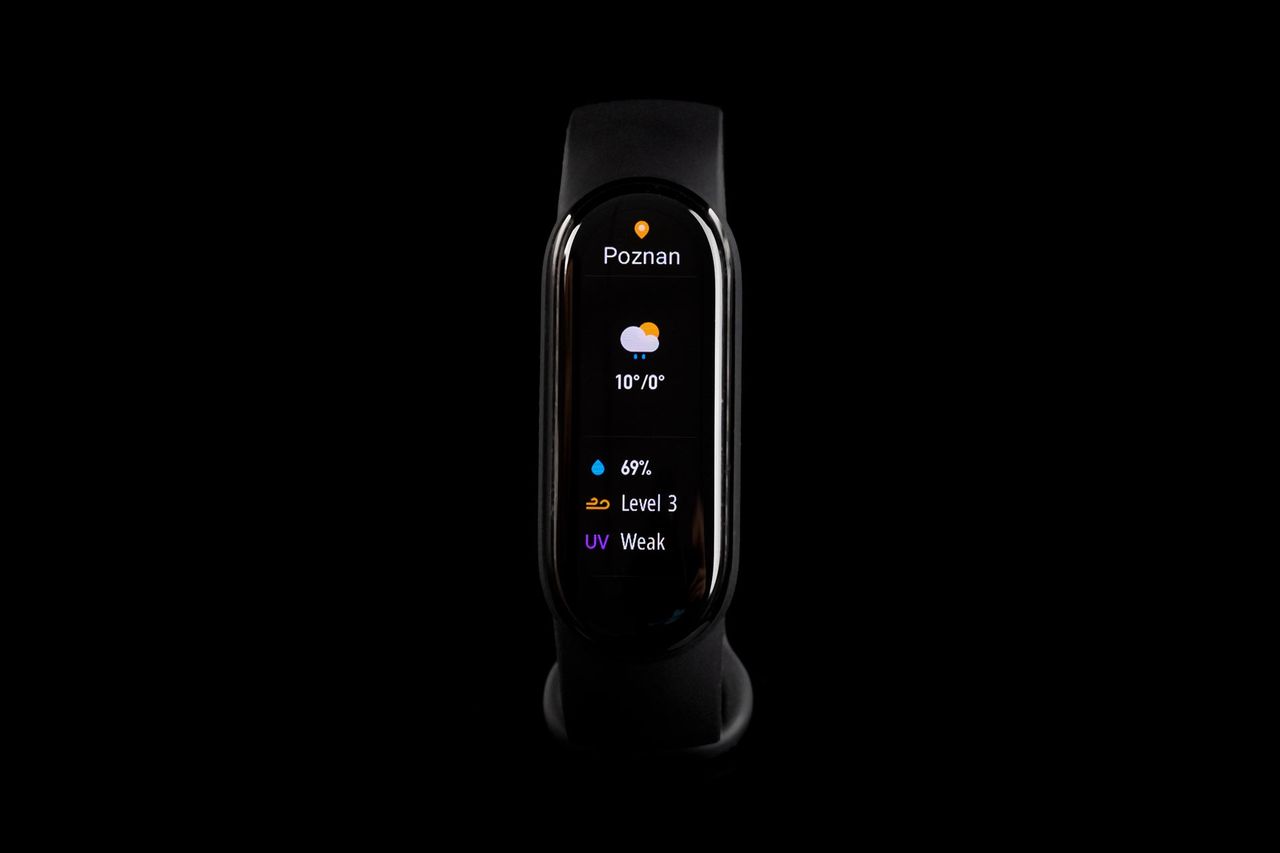 Xiaomi Mi Band 6 - skrót pogody