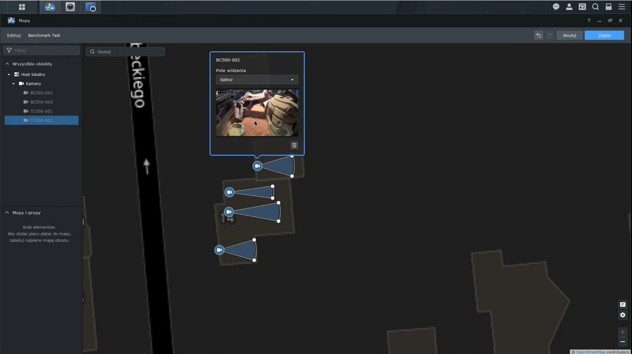Synology VisualStation VS600HD - funkcja eMap