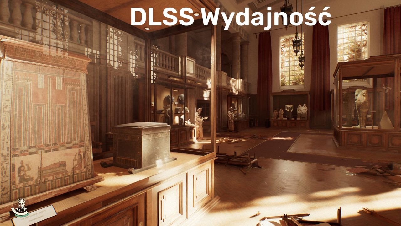 Indiana Jones i Wielki Krąg - Porownanie upscalingu - DLSS Wydajność