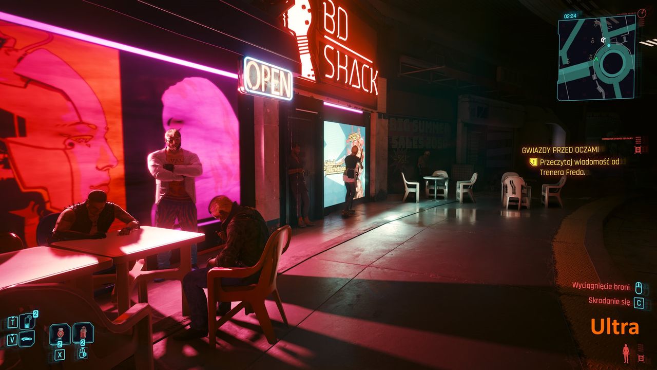 Cyberpunk 2077 2.0 - porównanie nr 2 - Ultra