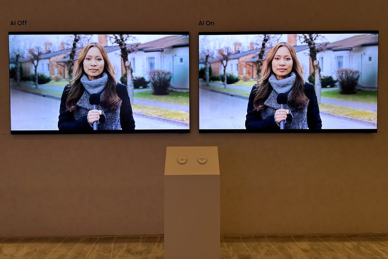 Samsung The First Look - CES 2026 - Ai w obrazie upscaling