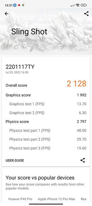 Redmi Note 11 - 3DMark