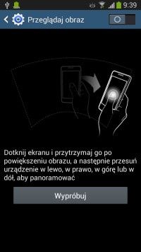 Samsung Galaxy S4 mini ustawienia
