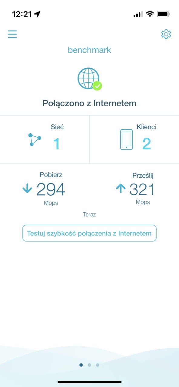 D-Link DIR-2150 - aplikacja status