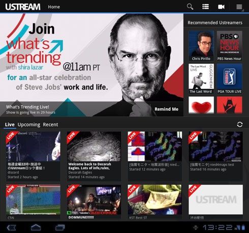 Sony Tablet P - wideo