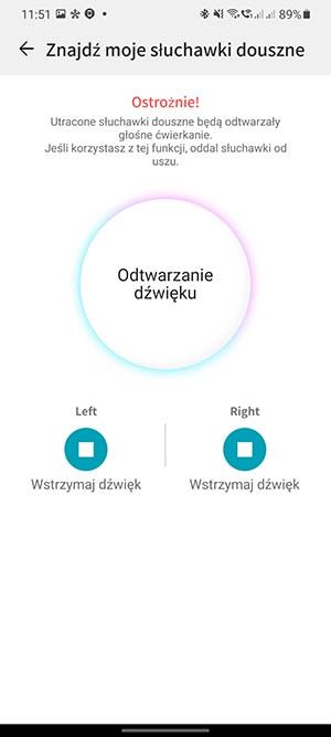 aplikacja na telefon LG Tone