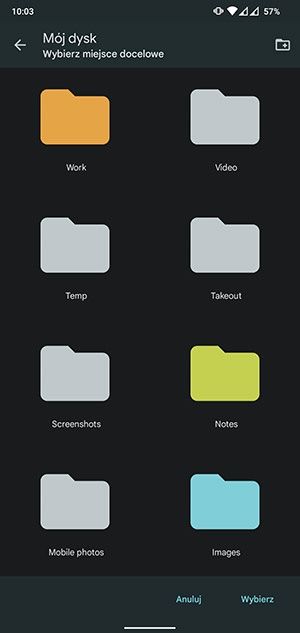 nowy folder