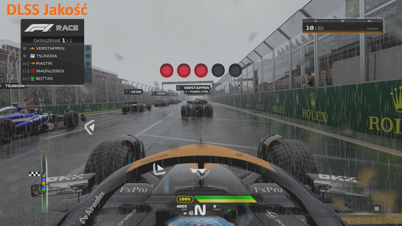 NVIDIA GeForce RTX 5090 Founders Edition - F1 24 DLSS