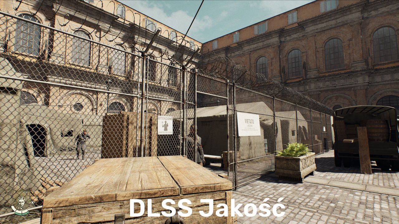 Indiana Jones i Wielki Krąg - Porownanie upscalingu - DLSS Jakość