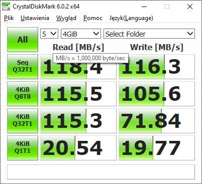Synology RS3621xs+ - test RAID 5 SMB