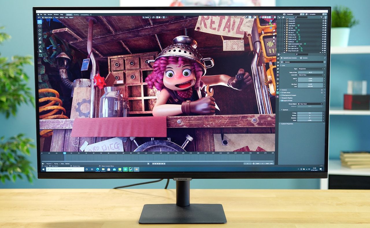 Samsung Smart Monitor S32AM700URX