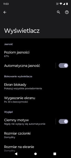 Motorola Edge 30 Neo system wyświetlacz