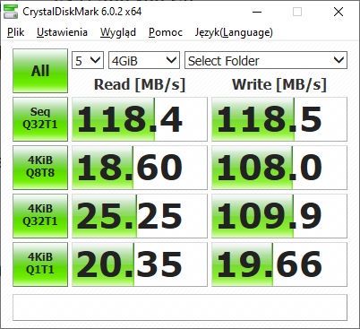 Synology RS3621xs+ - test RAID 5 + Casch SSD SMB - szyfrowane