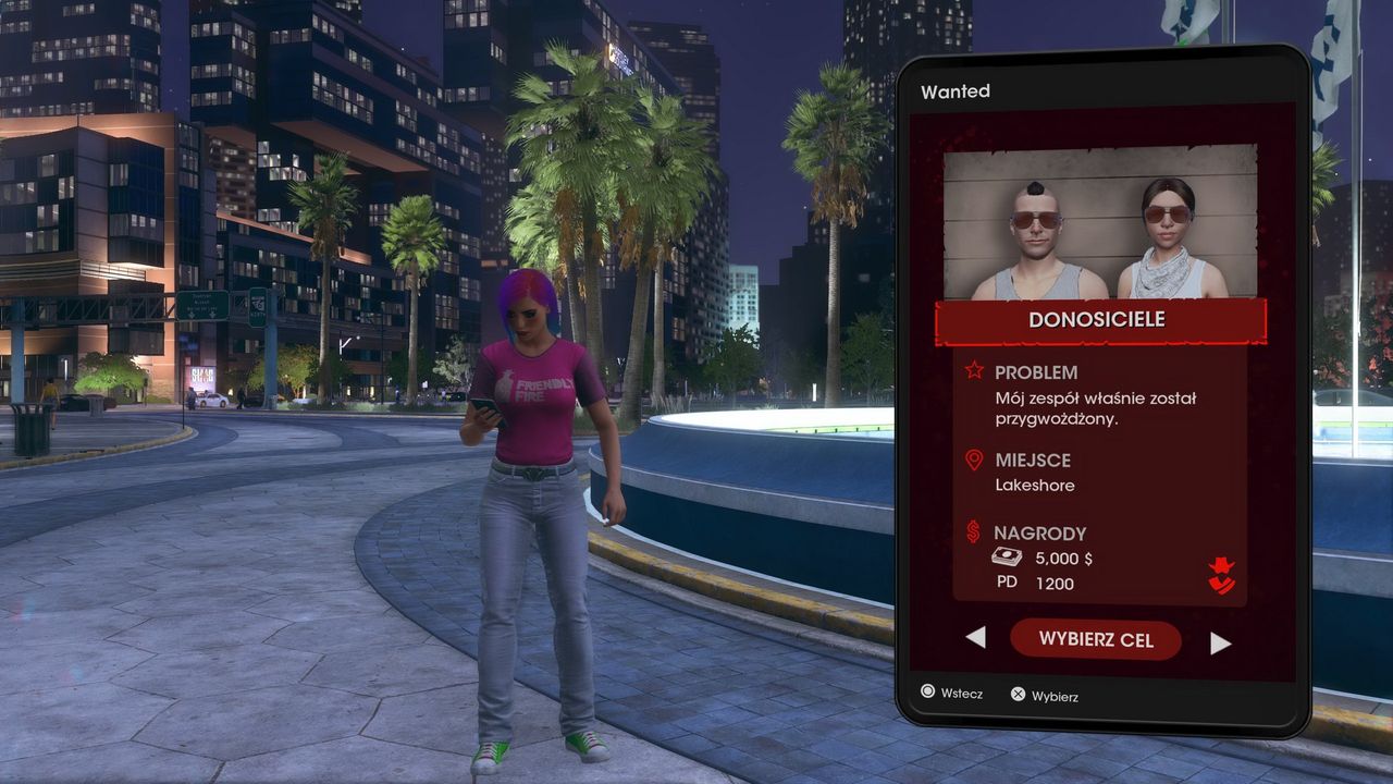 Saints Row - poszukiwani