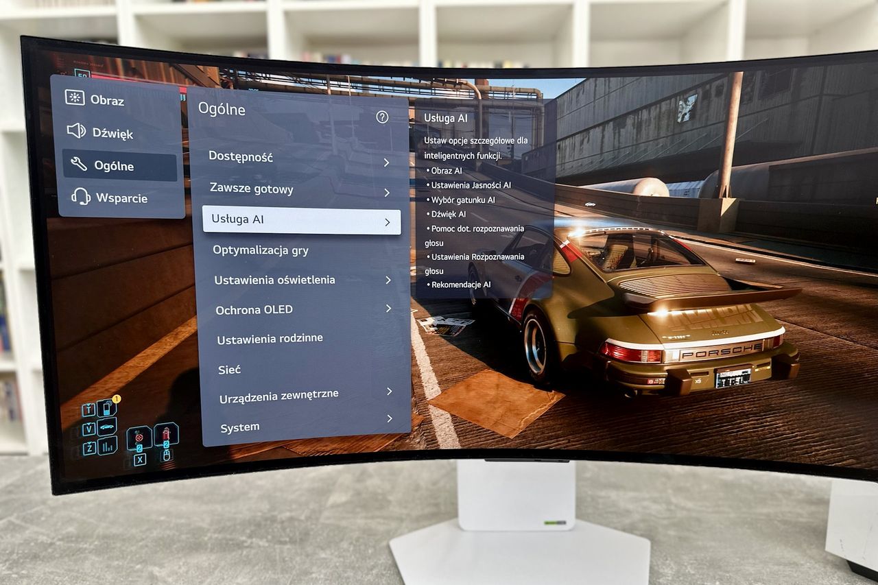 LG UltraGear 34GX90SA - ustawienia monitora