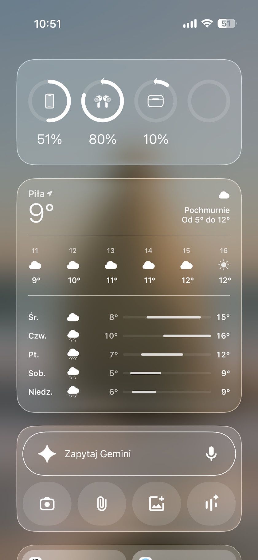 Bezbarwny (po lewej) i barwiony (po prawej)