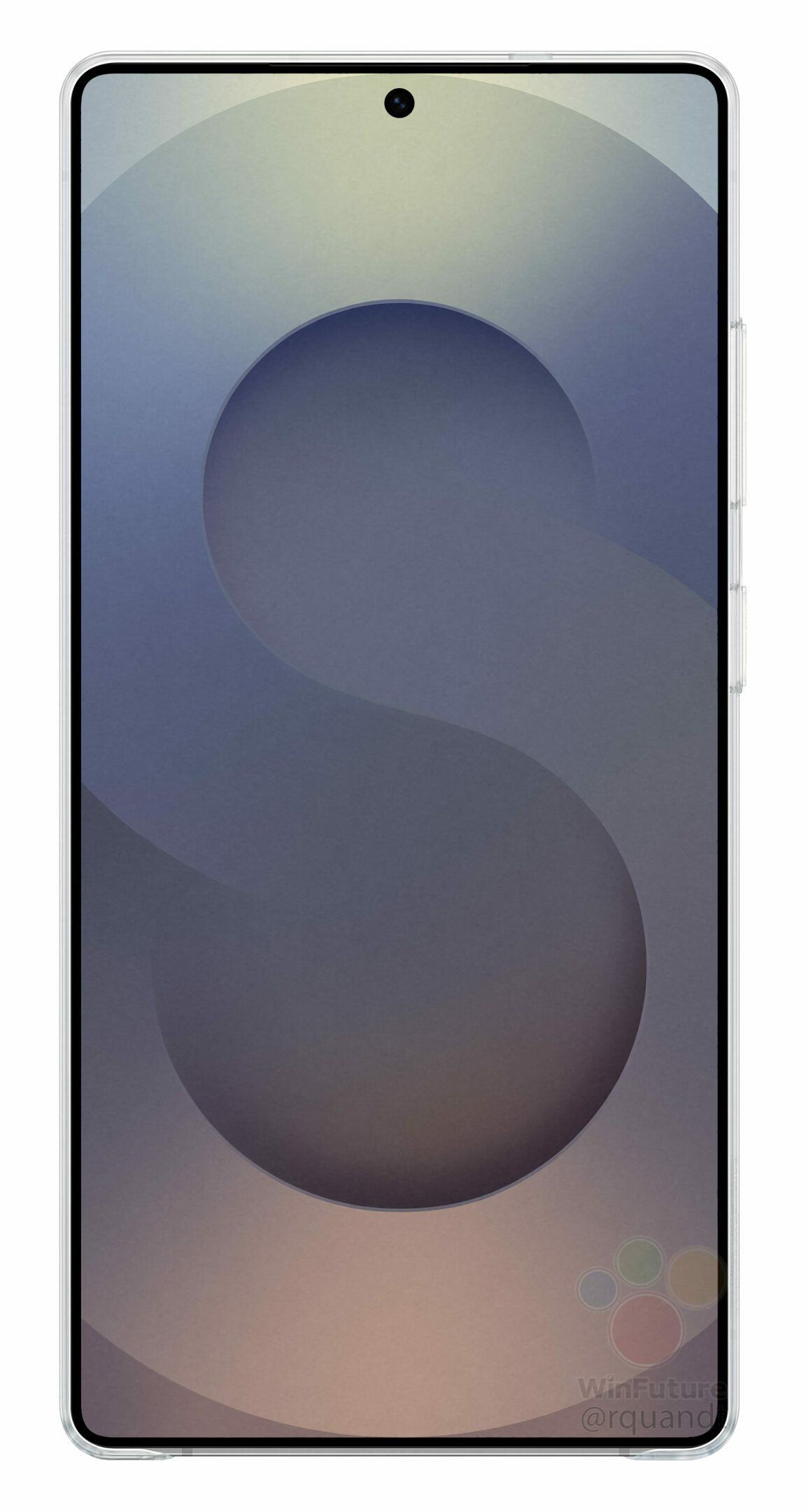 Samsung Galaxy S25 Ultra w silikonowym etui (fot. WinFuture)