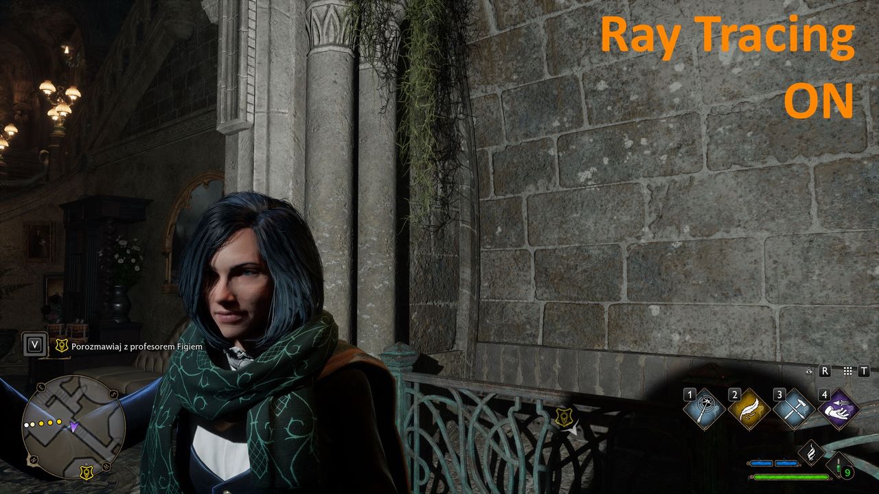 Hogwarts Legacy - ustawienia  niskie