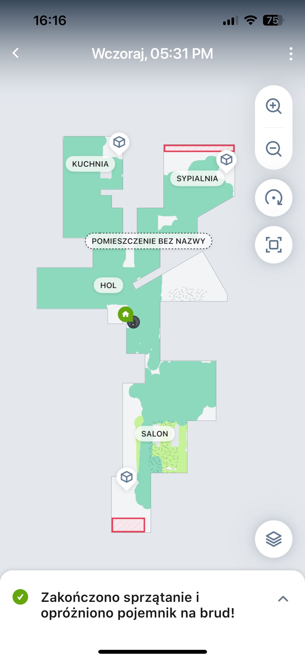 iRobot Roomba j9+ Combo: aplikacja