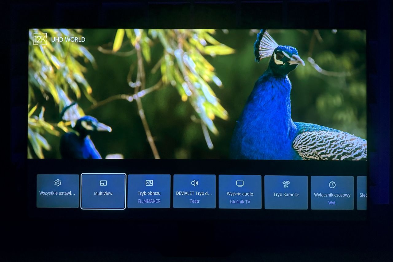 Hisense MiniLED U8Q - szybkie ustawienia