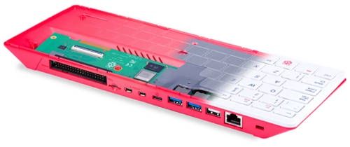 Raspberry Pi 400 konstrukcja