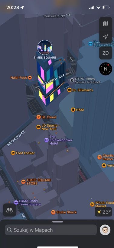 mapa ios