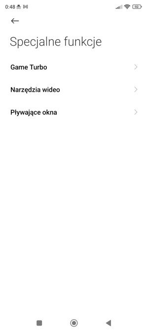 POCO M5 system ustawienia