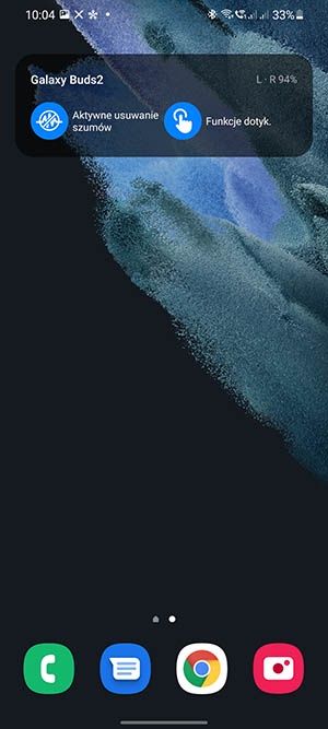 Galaxy Buds 2 widget