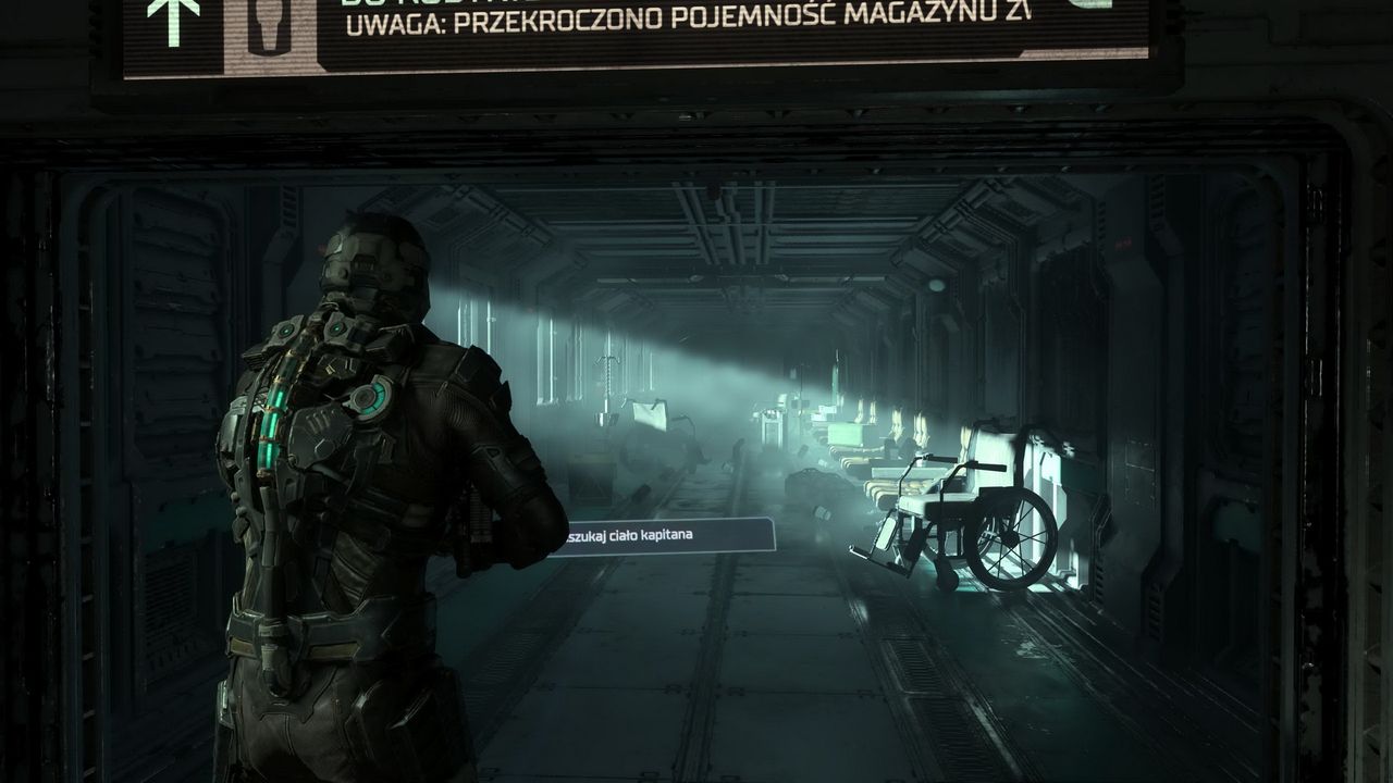 Dead Space - widok za pleców