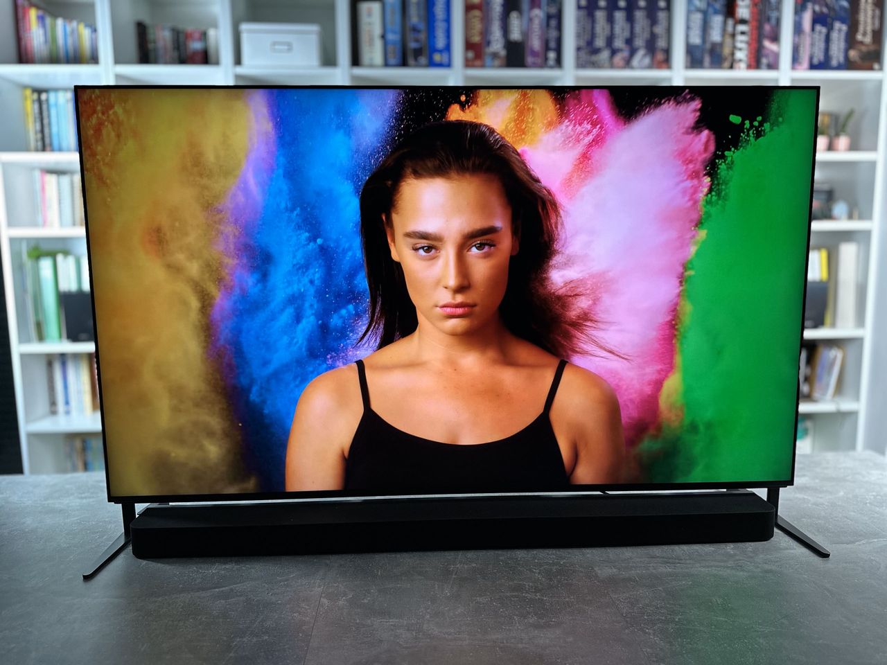 Sony Bravia 9 (65XR90) - kąty widzenia - 0 st.
