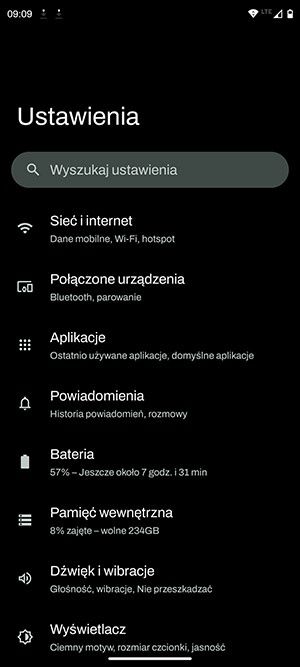 Motorola Edge 30 Ultra - ustawienia