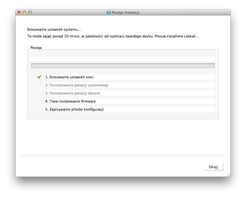Synology DS212J - instalacja