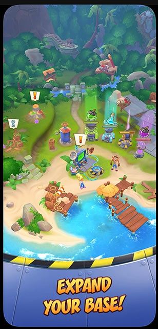 Crash Bandicoot: On the Run! - screen z gry