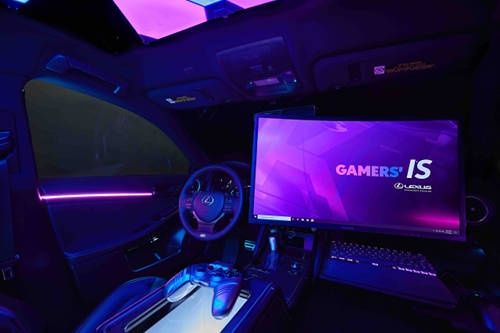 Lexus Gamers IS stanowisko