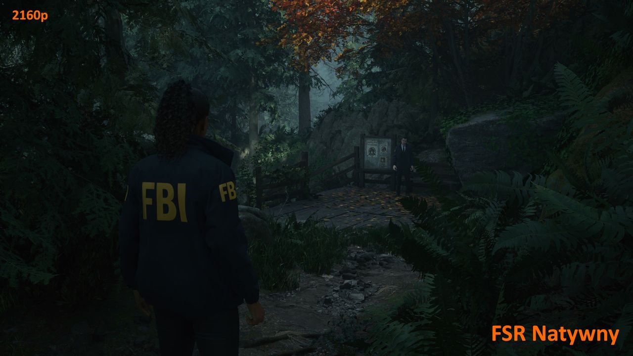 Alan Wake 2 - UHD FSR Natywne