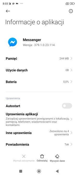Android aplikacje czyszczenie danych
