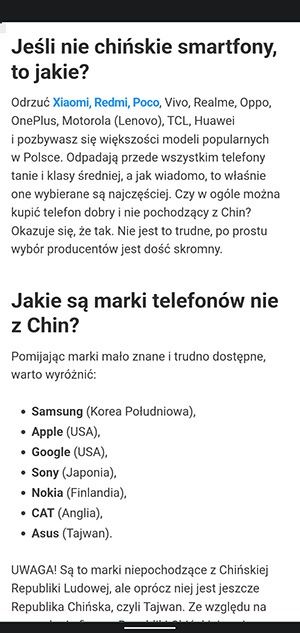 przeglądarka Chrome