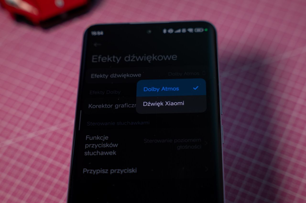 Ustawienia dźwięku Redmi Note 15