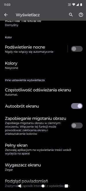 Motorola Edge 30 Neo system wyświetlacz